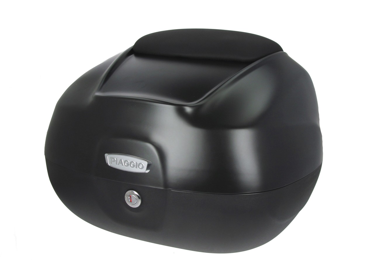 Topkoffer 37 l met rugleuning voor Piaggio Medley Sport 125/200 (24-) - matzwart 85/C