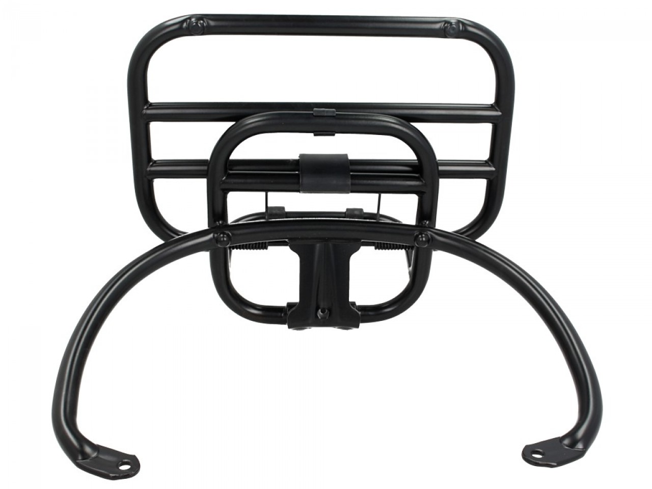 Origineel opvouwbaar bagagerek achter zwart voor Vespa GTS/GTV