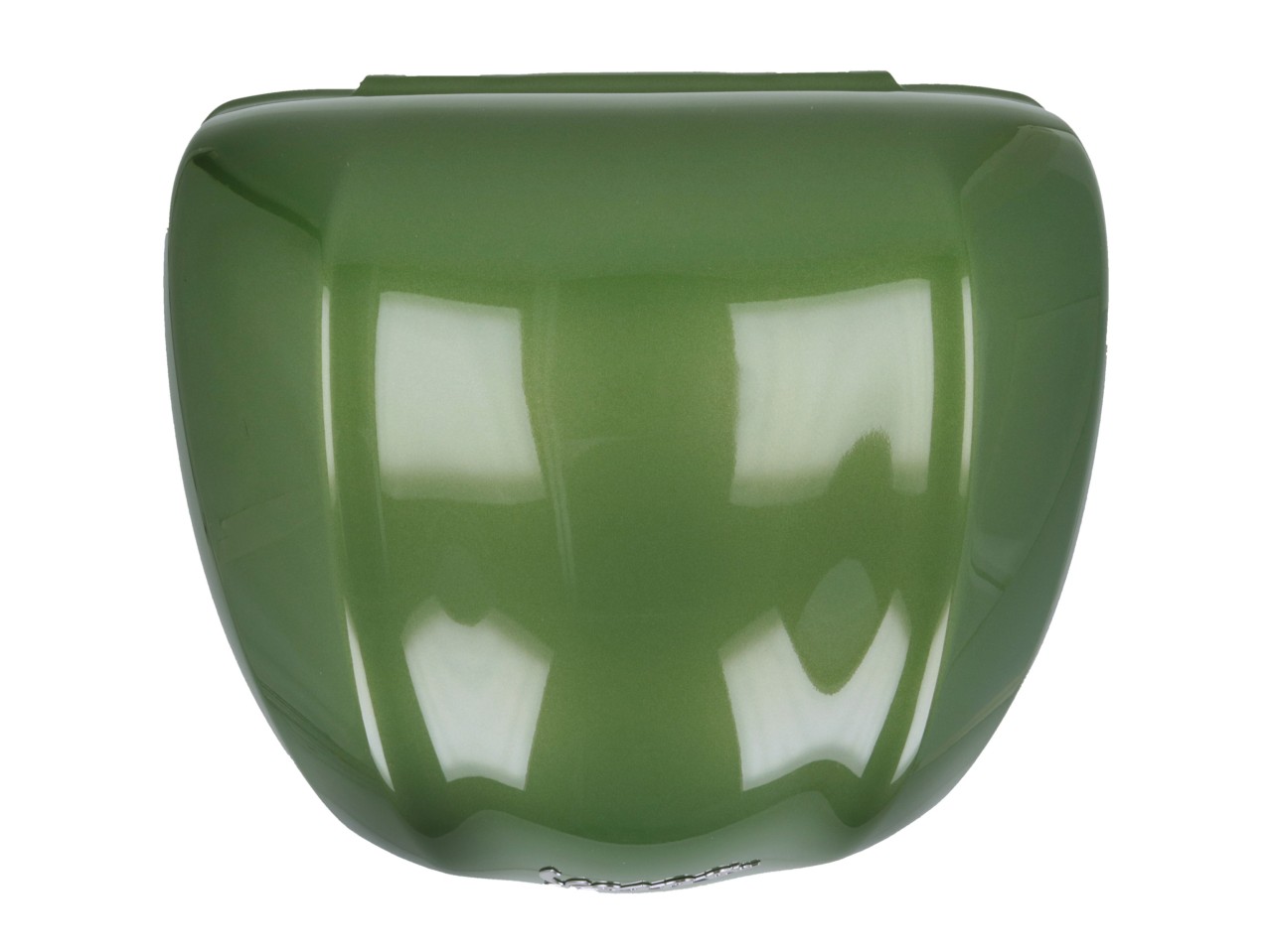 Vespa-topkoffer 32 l, glanzend groen, V28, zonder rugleuning