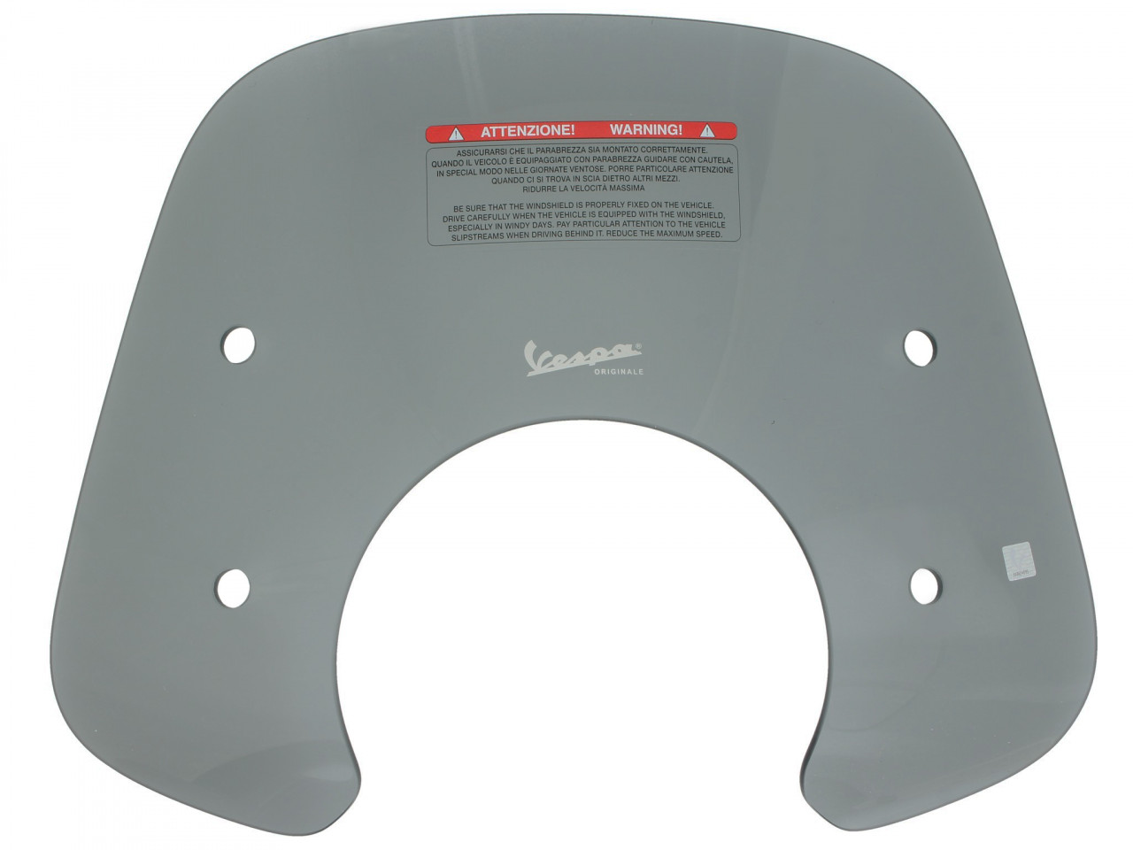 Voorruit sportscherm "Cruiser" getint Vespa GTS / Super (HPE & SuperTech) origineel Vespa