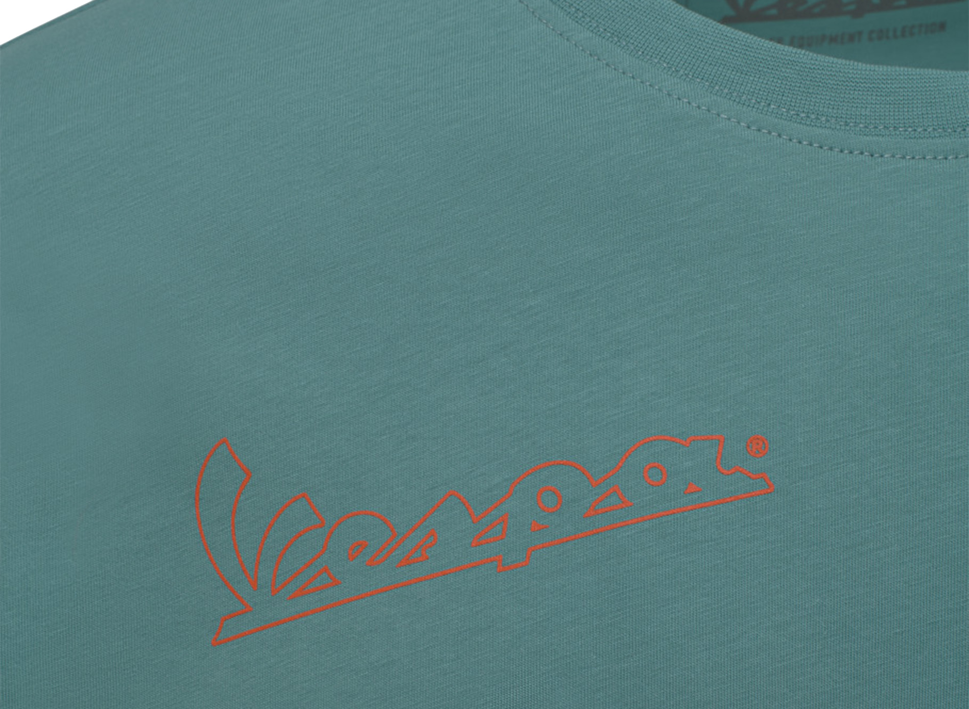 Vespa T-shirt Soul groen DEC collectie