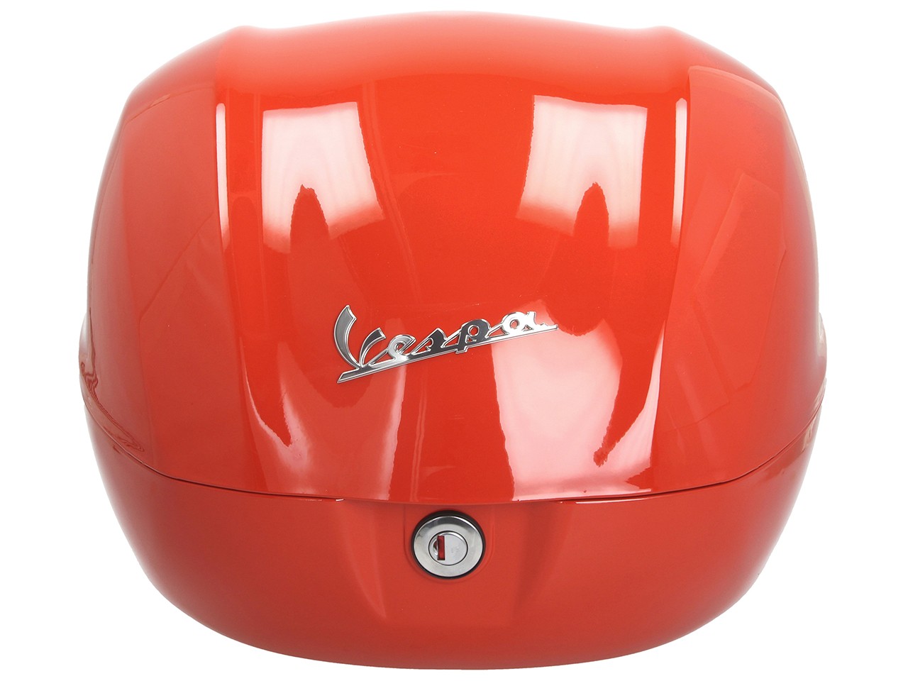 Vespa-topkoffer 32 l, glanzend oranje A11, zonder rugleuning