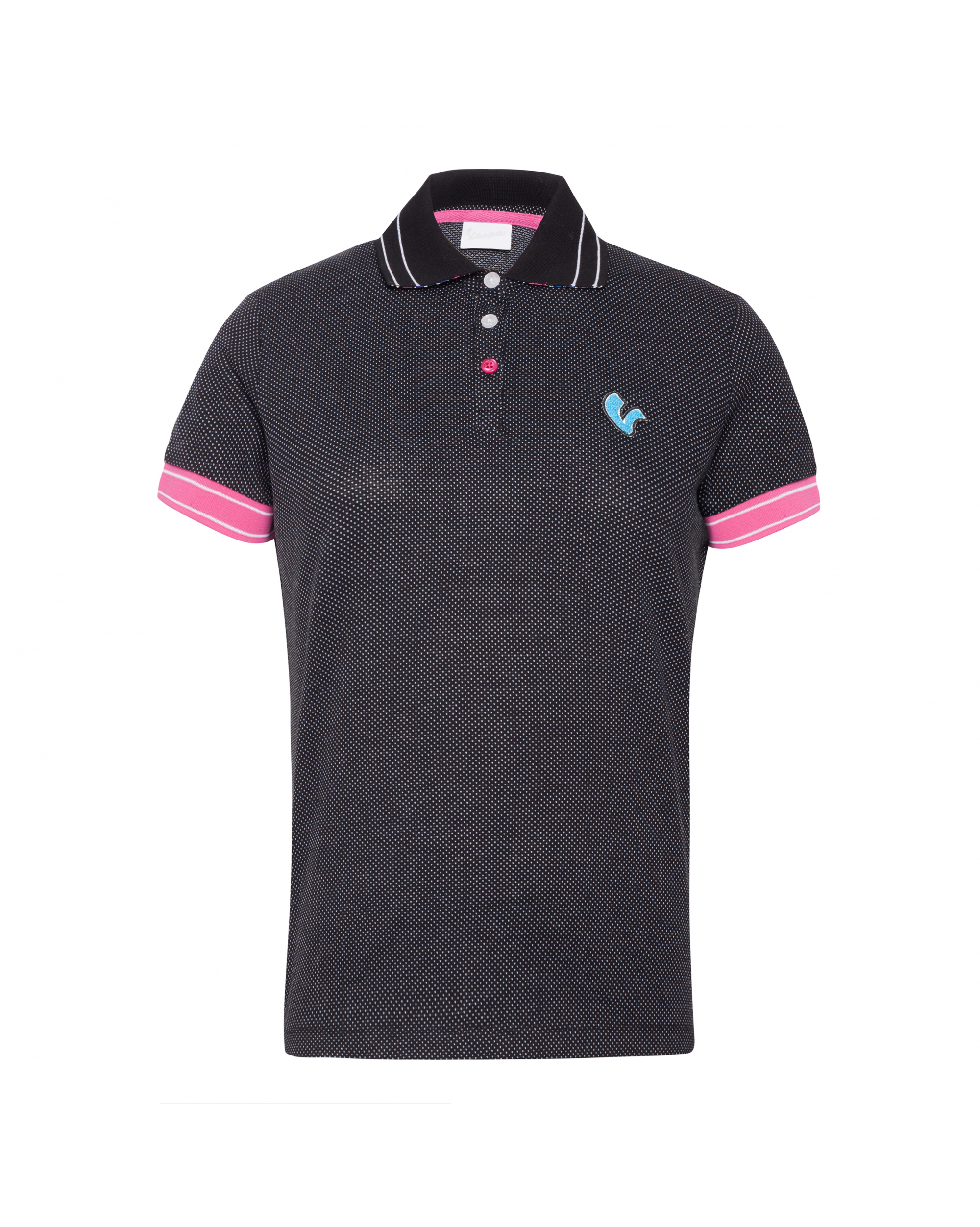 Vespa Polo Shirt V-Stripes Dames