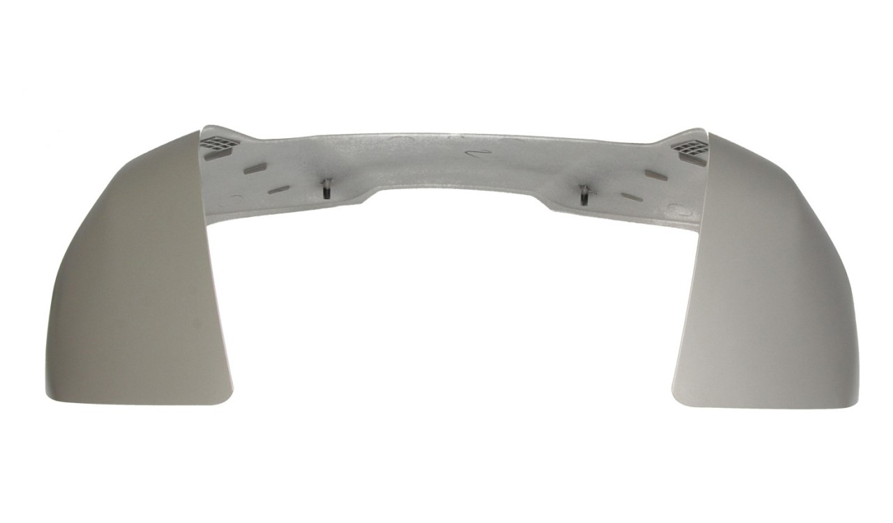Hoes zilver mat voor Piaggio Topkoffer 52L