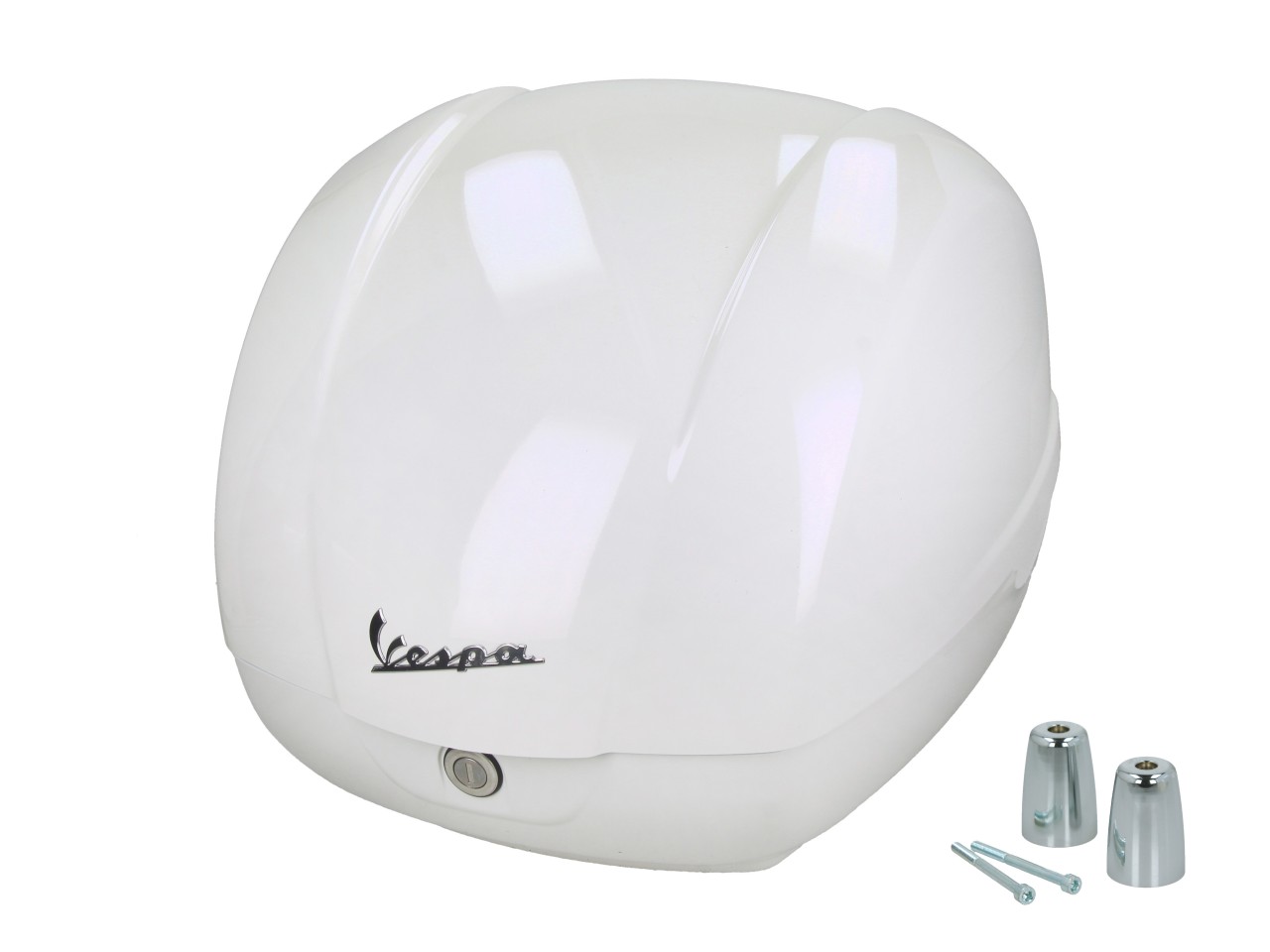 Originele topkoffer 36 l wit B04 voor Vespa GTS 125/310 en GTV 310