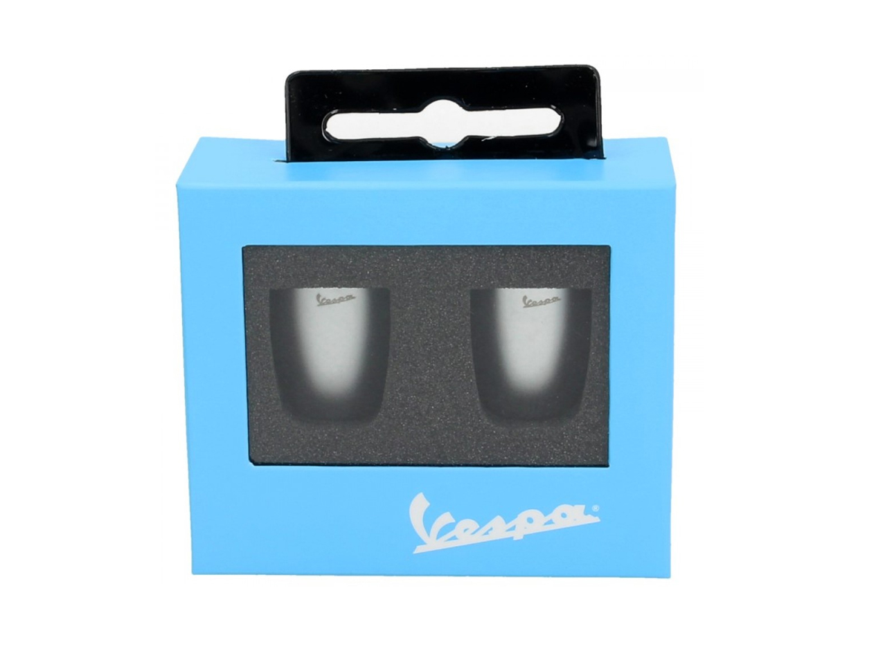 Stuurset, aluminium, geanodiseerd, set van handvatten, hendels en bar ends voor Vespa GTS