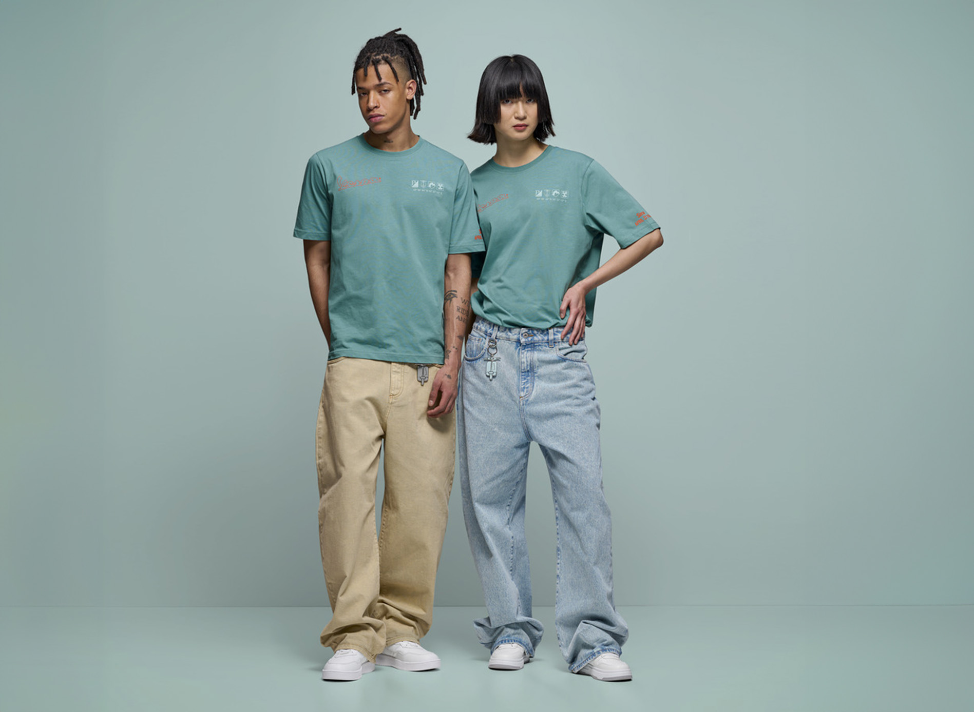 Vespa T-shirt Soul groen DEC collectie
