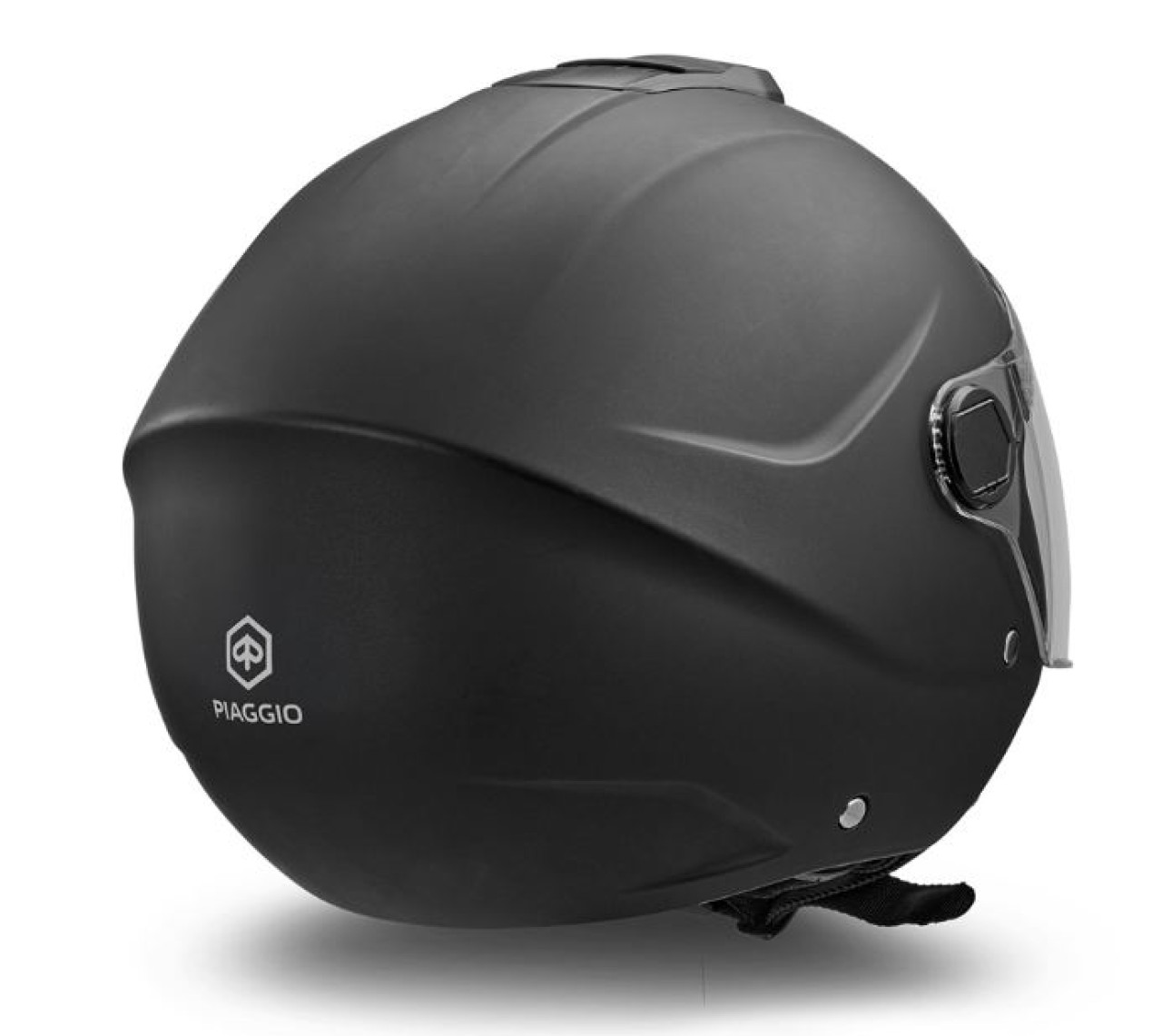 Piaggio jethelm Demi Jet UL01 matzwart