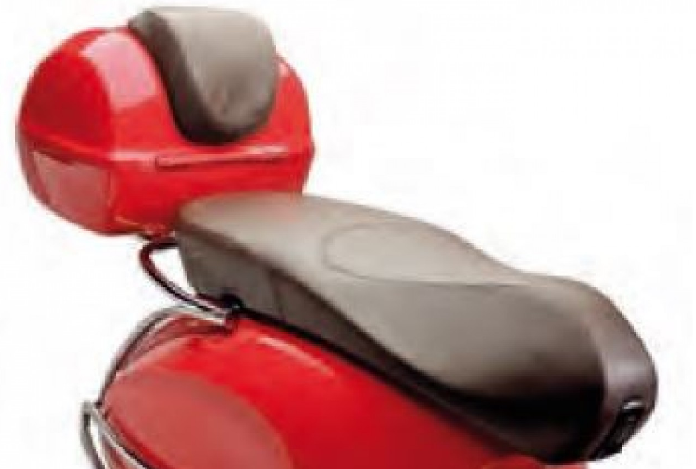 Originele lederen achterschoen voor Vespa Primavera / Sprint / Elettrica - Bruin