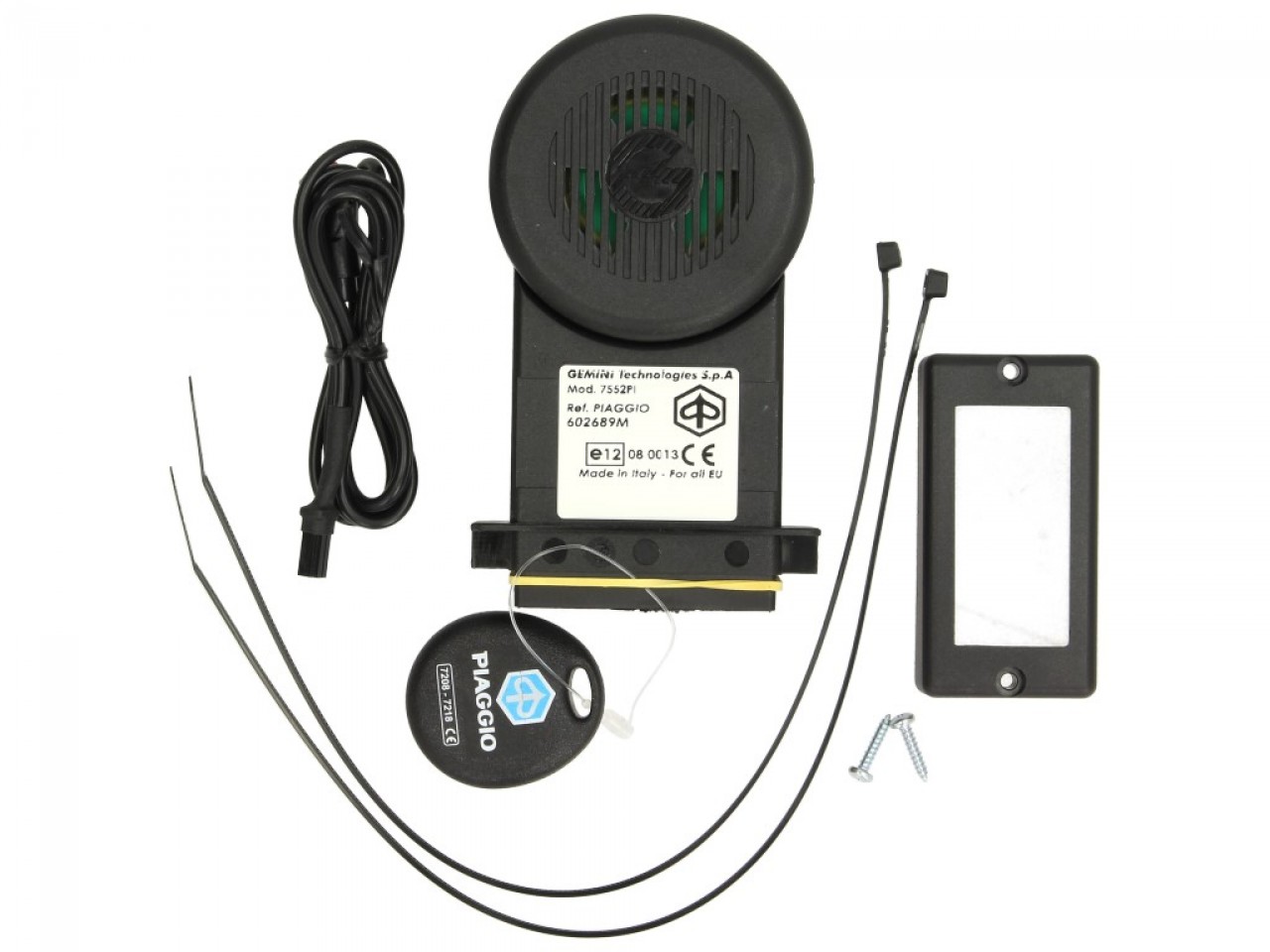 Alarmsysteem E-1 voor Vespa