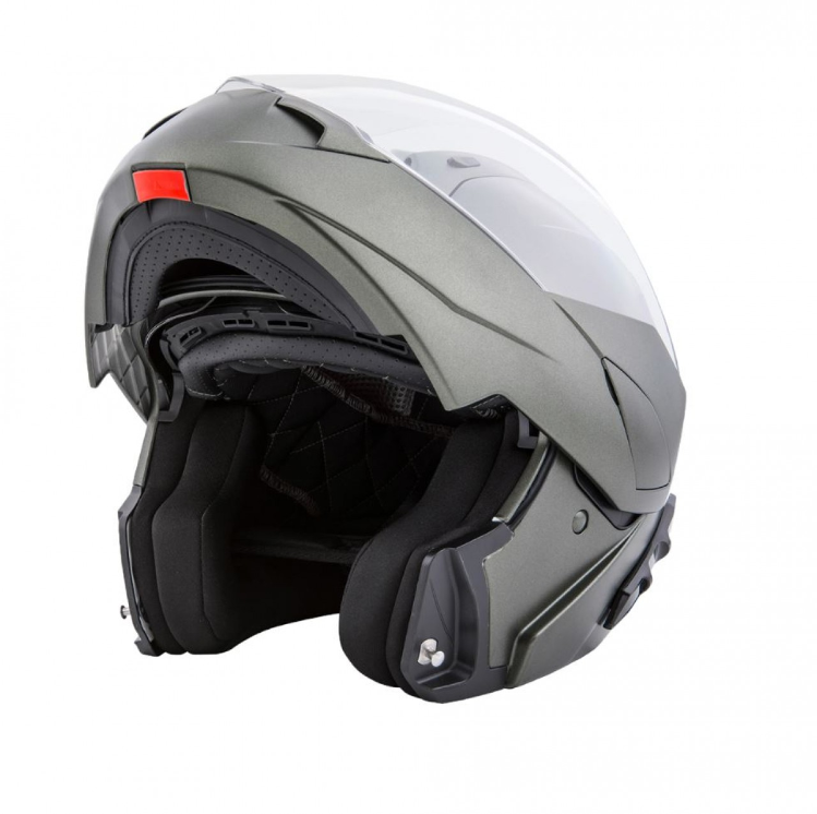 Piaggio Modulaire Helm groen