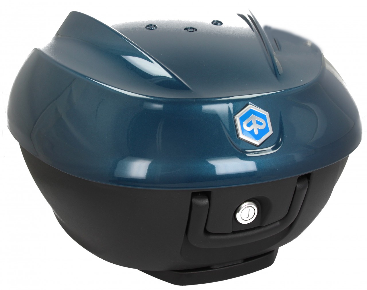 Topkoffer Kit 36 l. Blue Oxygen B12 Origineel Piaggio voor Beverly HPE (incl. montageplaat)