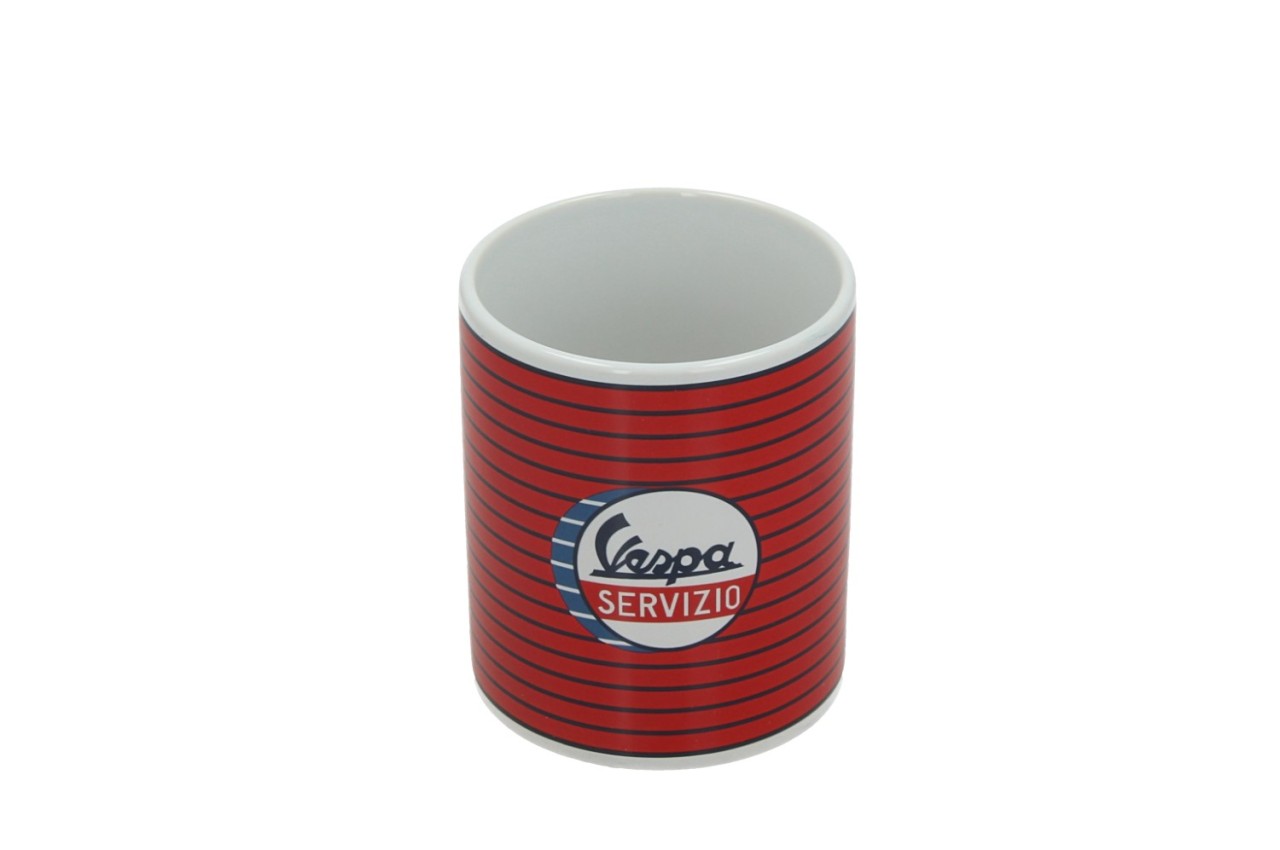 Vespa-merchandisepakket Servizio Rood