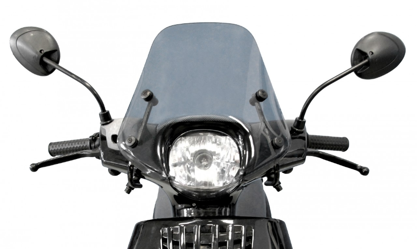 Voorruit compleet, Cruiser, getint voor Piaggio ZIP