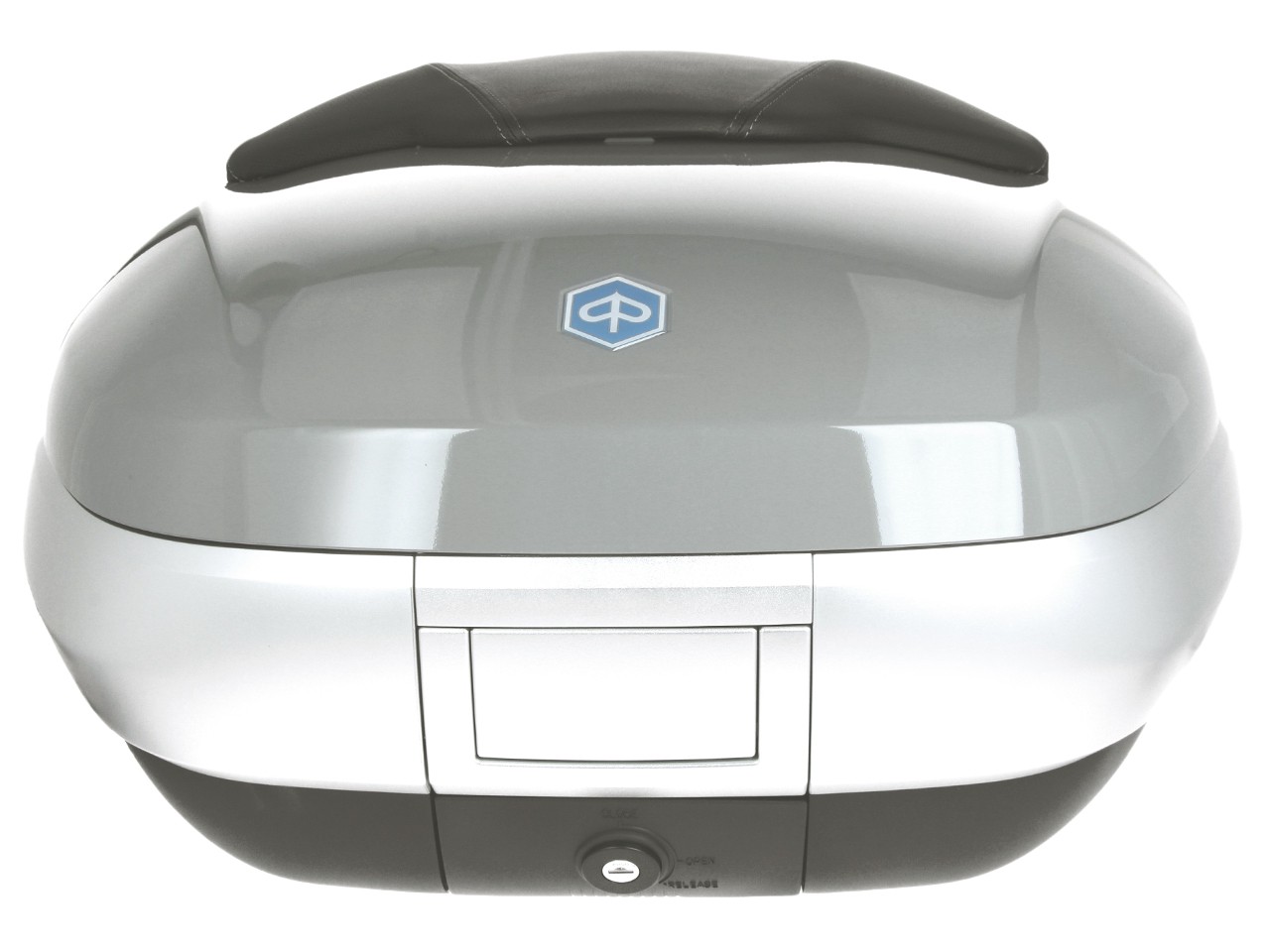 Topkoffer 50 l, zilver (grigio Mouse 715/C) voor Piaggio MP3 400 / 500 HPE 2020-2021