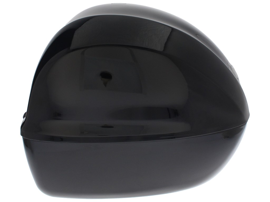 Vespa-topkoffer 32 l, glanzend zwart 094, zonder rugleuning
