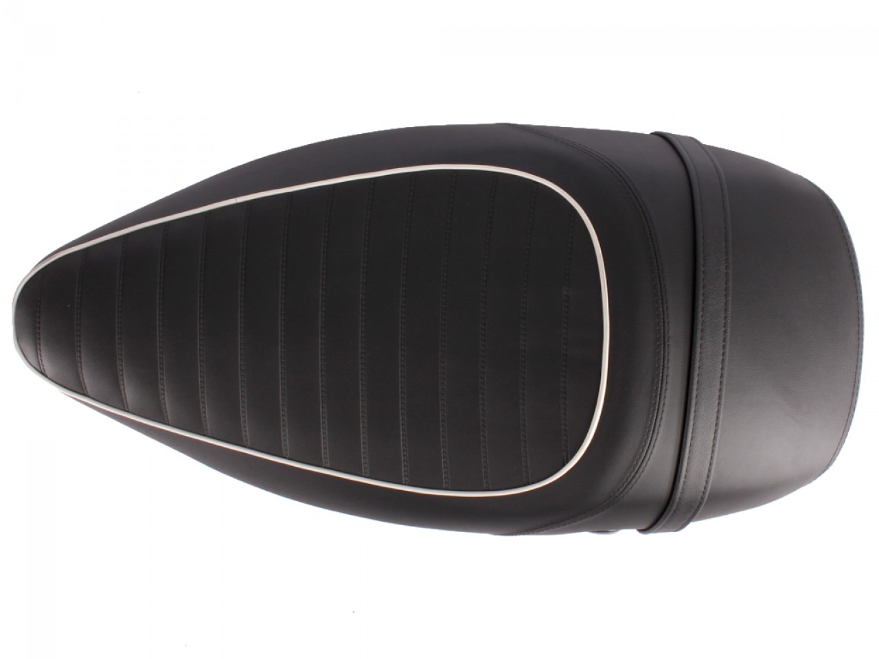 Vespa Mono Seat Gewatteerde Sport voor LX 50-150cc Touring, ET2/ET4 /LX/LXV/S 50-150cc-