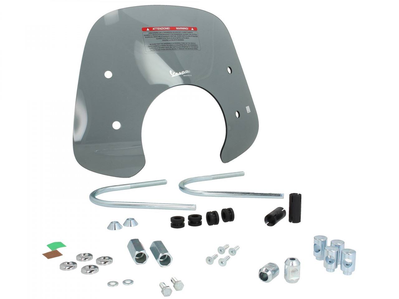 Voorruit sportscherm "Cruiser" getint Vespa GTS / Super (HPE & SuperTech) origineel Vespa