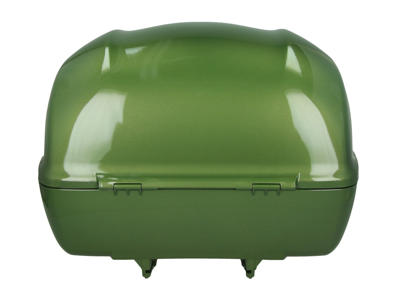 Vespa-topkoffer 32 l, glanzend groen, V28, zonder rugleuning