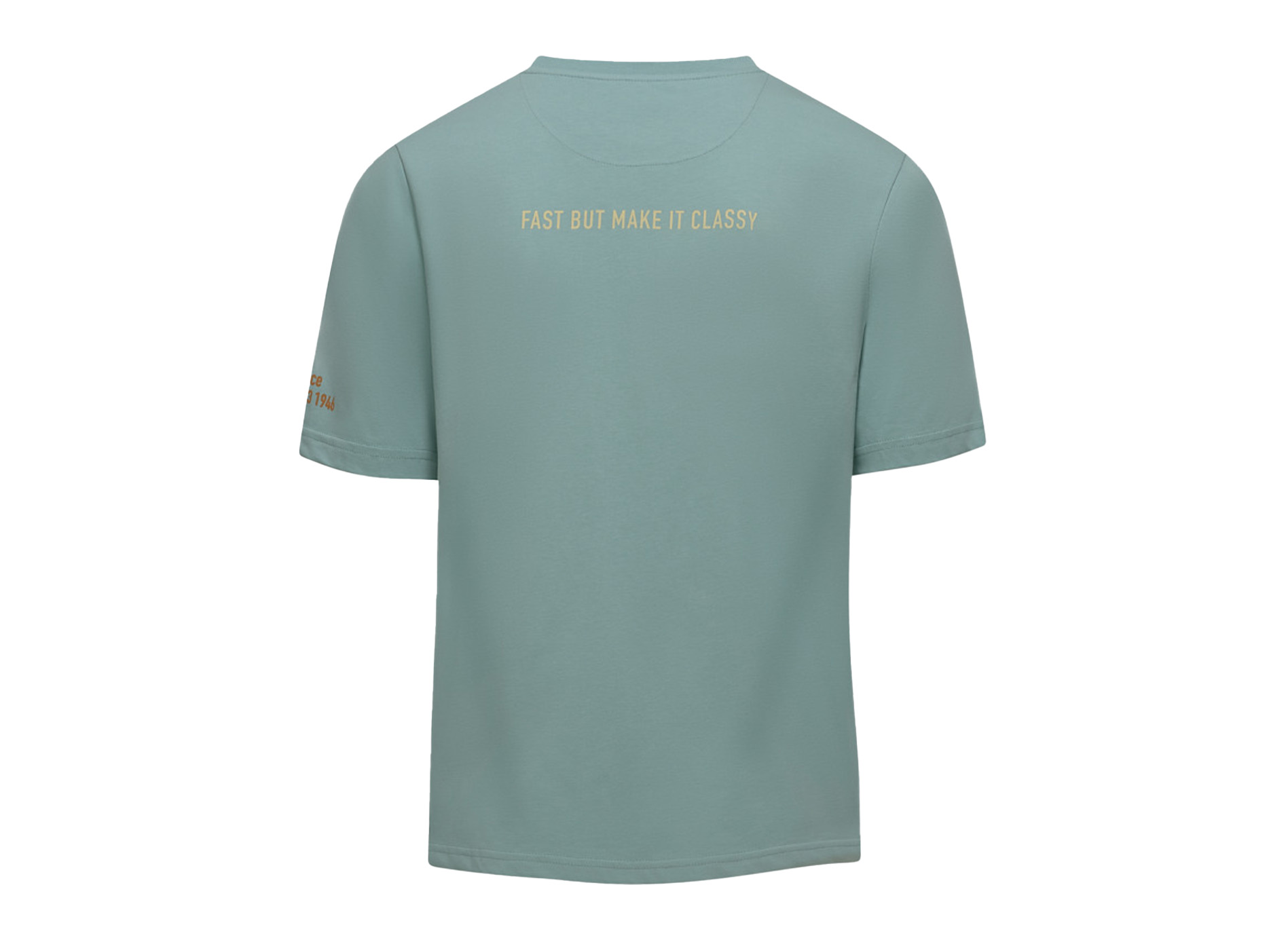 Vespa T-shirt Oorsprong groen DEC collectie
