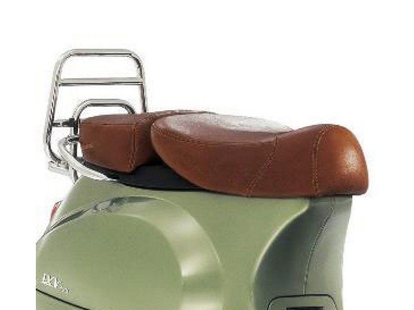 Vespa 2-zits echt lederen zetel voor LX 50-150cc Touring, ET2/ET4 /LX/LXV/S 50-150cc-