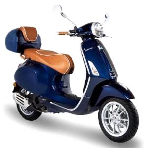 Luxe lijn stuurleder voor Vespa Primavera