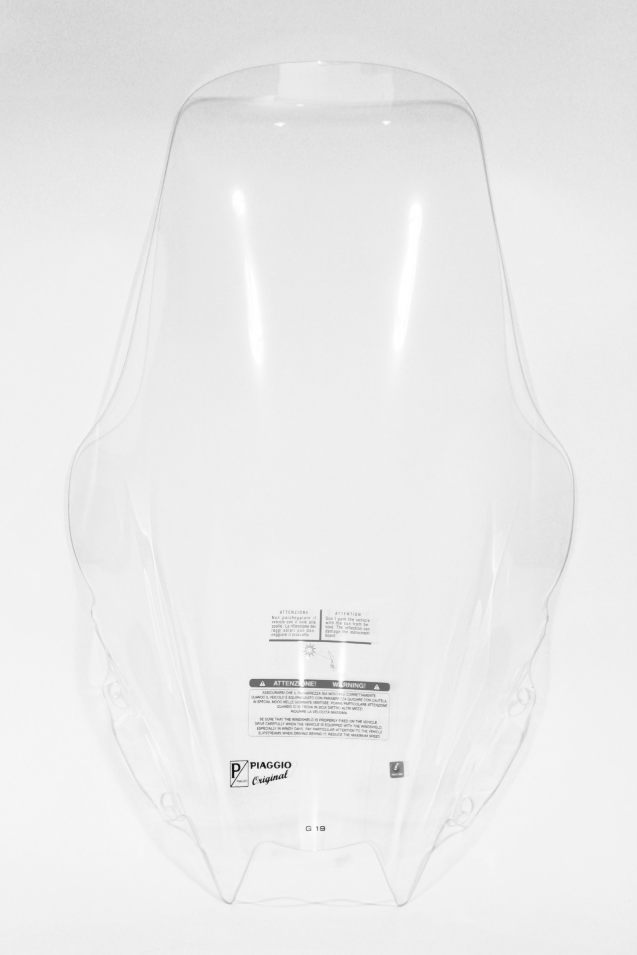Voorruit blank voor Piaggio MP3 300 / Sport HPE 2019-