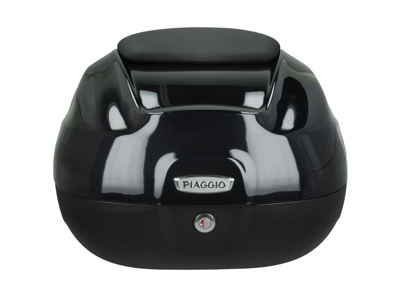 Topkoffer 37 l met rugleuning voor Piaggio Medley 125/200 (24-) - nero grafite 79/A