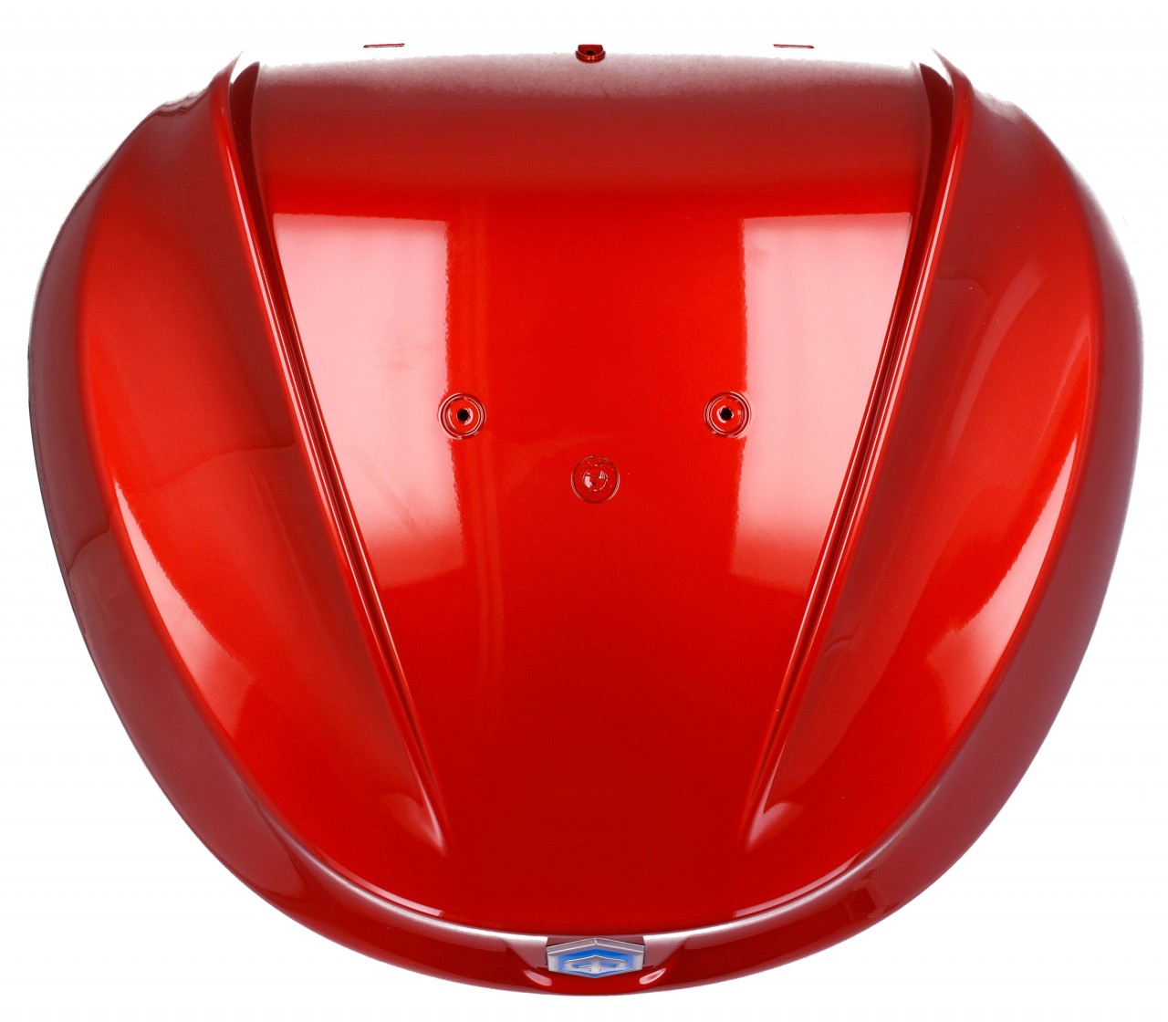 Topkoffer Kit 36 l. oranje metallic A12 Origineel Piaggio voor Beverly HPE (incl. montageplaat)
