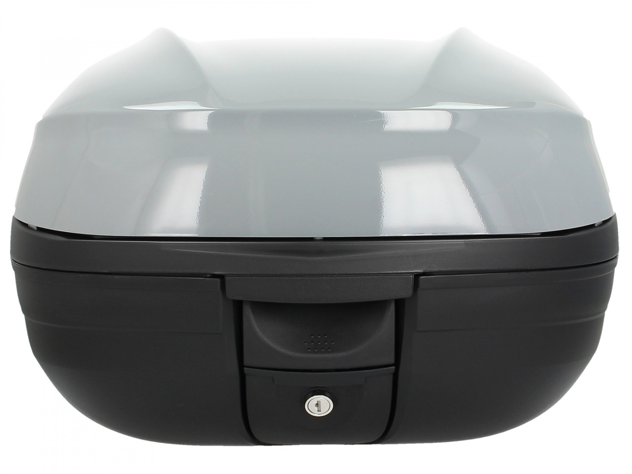 Top Case Kit (incl. bevestigingsplaat), 37 l, grijs voor Piaggio MP3 125 / 300 / Sport HPE