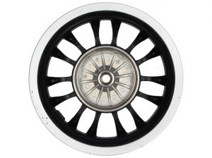 Achtervelg zwart voor Vespa Sprint 4T