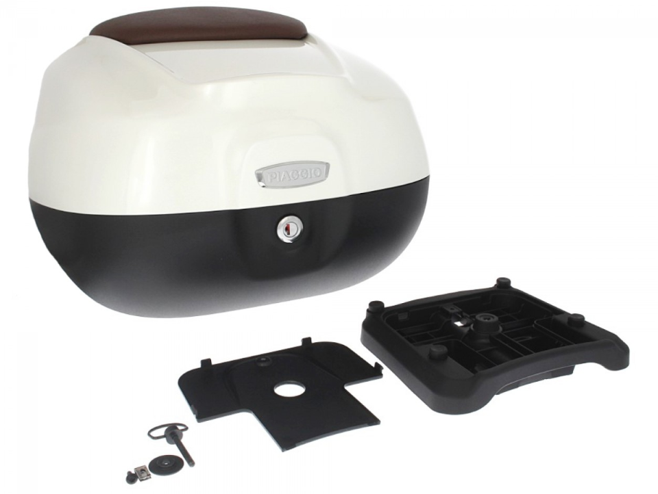 Topkoffer 37L voor Medley Original Piaggio - BIANCO 566