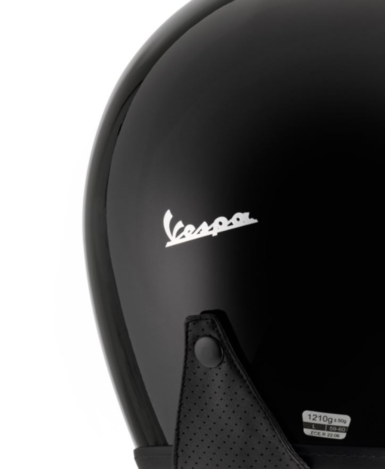 Vespa jethelm Versilia zwart