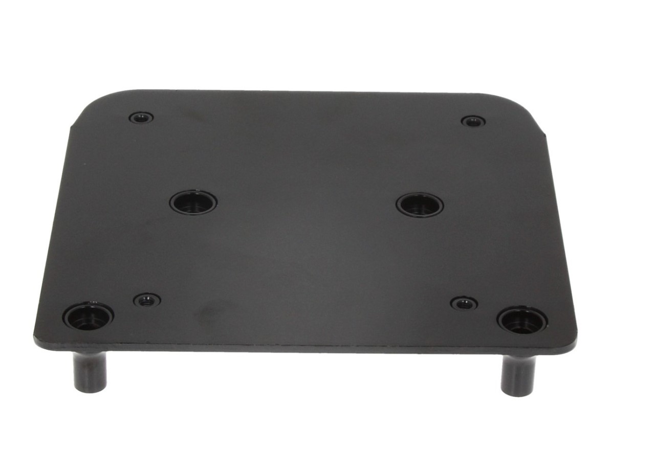 Topkoffer Kit 36 l. Zwart Meteora 93/B Origineel Piaggio voor Beverly HPE (incl. montageplaat)
