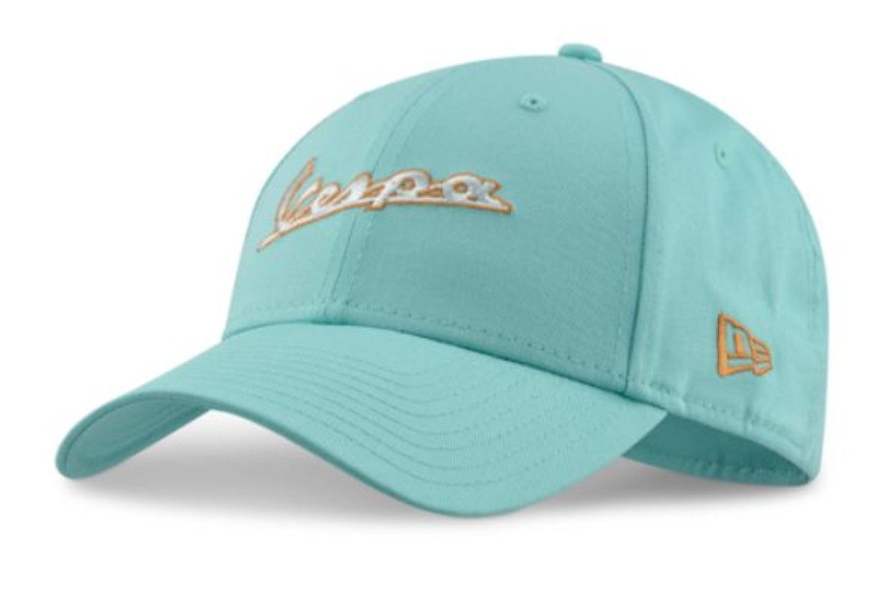 Vespa baseballcap DEC New Era 9Forty turquoise