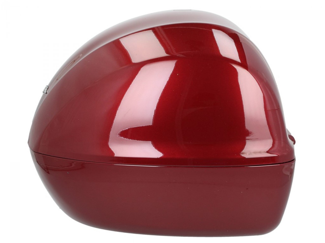Vespa-topkoffer 32 l, glanzend rood, 880/A, zonder rugleuning