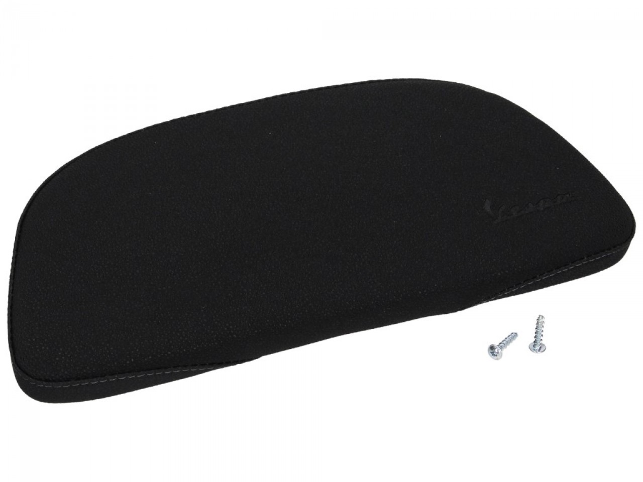 Originele rugleuning voor topkoffer zwart Vespa LX