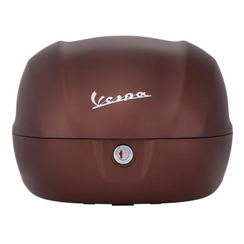 Originele topkoffer 32 l. voor Vespa 50° Primavera bruin mat 139/A