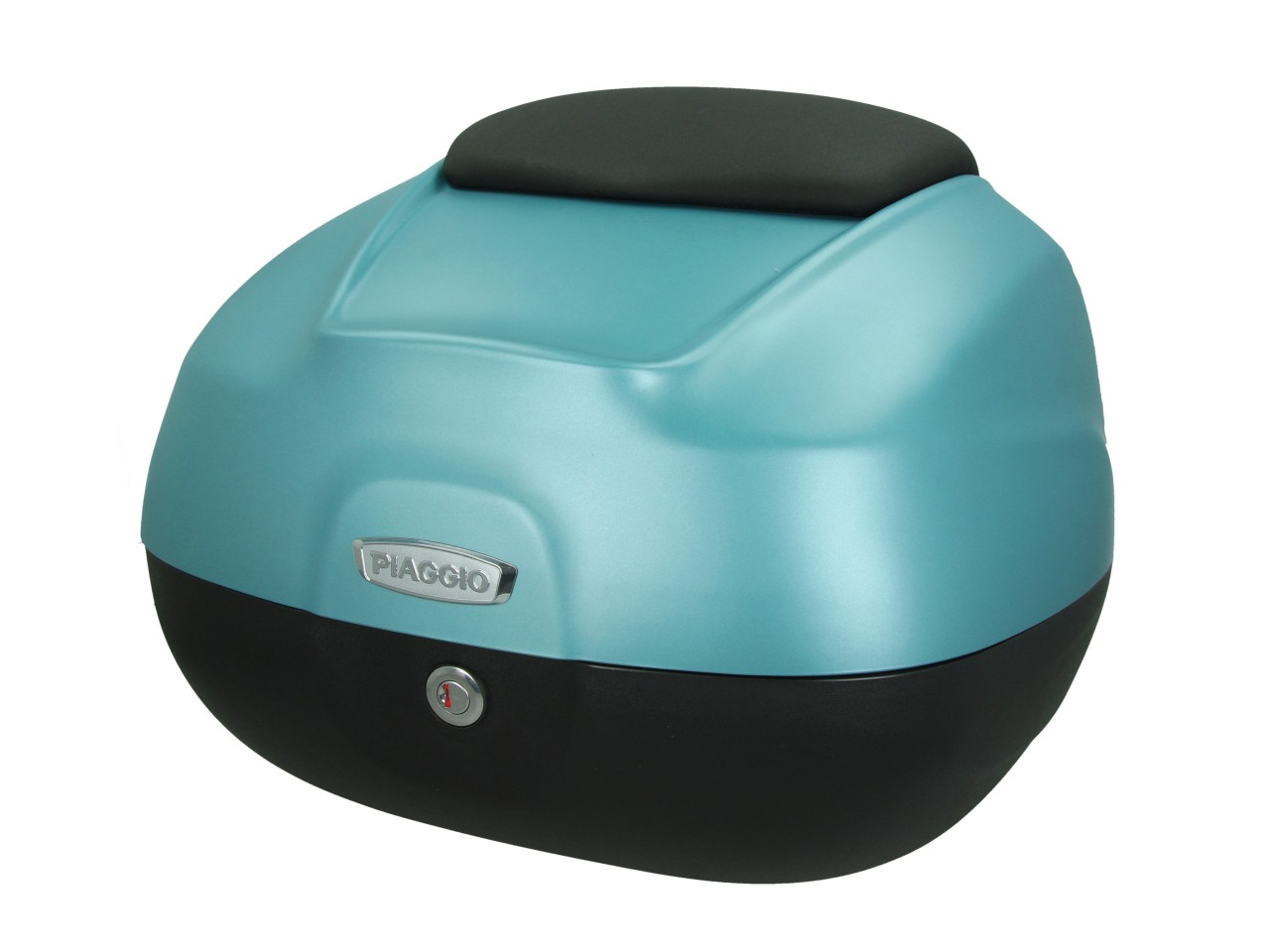 Topkoffer 37 l met rugleuning voor Piaggio Medley Sport 125/200 (24-25) - blauw metallic D27