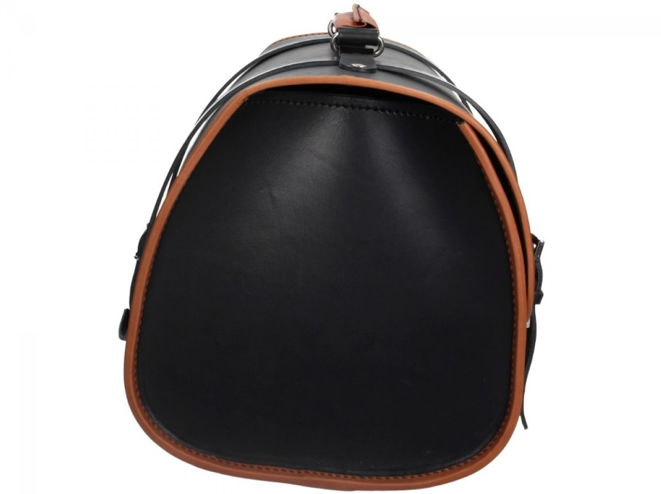 Originele Vespa lederen tas - Zwart