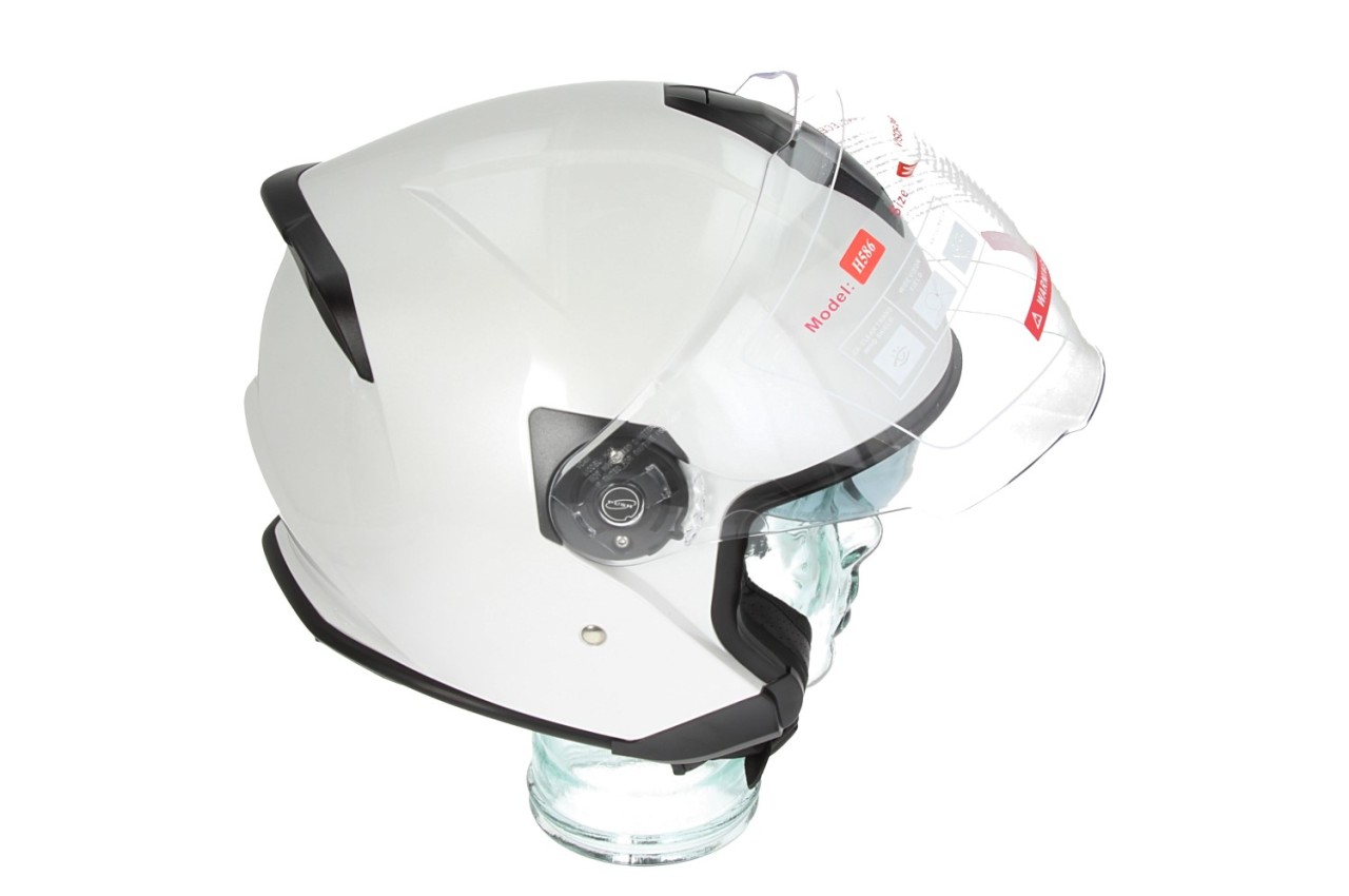 Piaggio Jet Helm Vol Jet PFJ wit glanzend