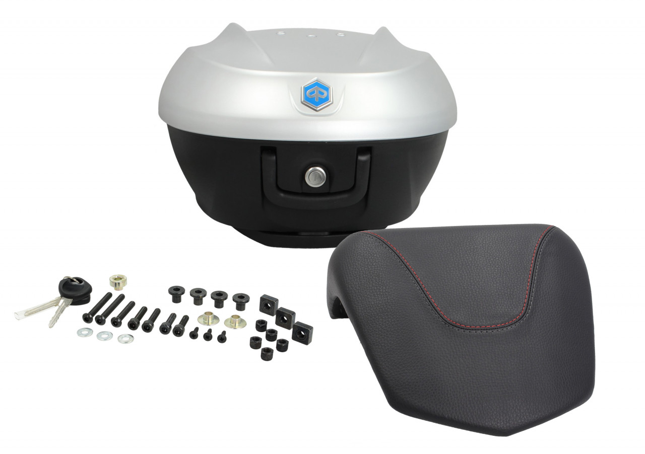 Topkoffer 36L voor Beverly Sport Original Piaggio - ARGENTO COMETA 760/B