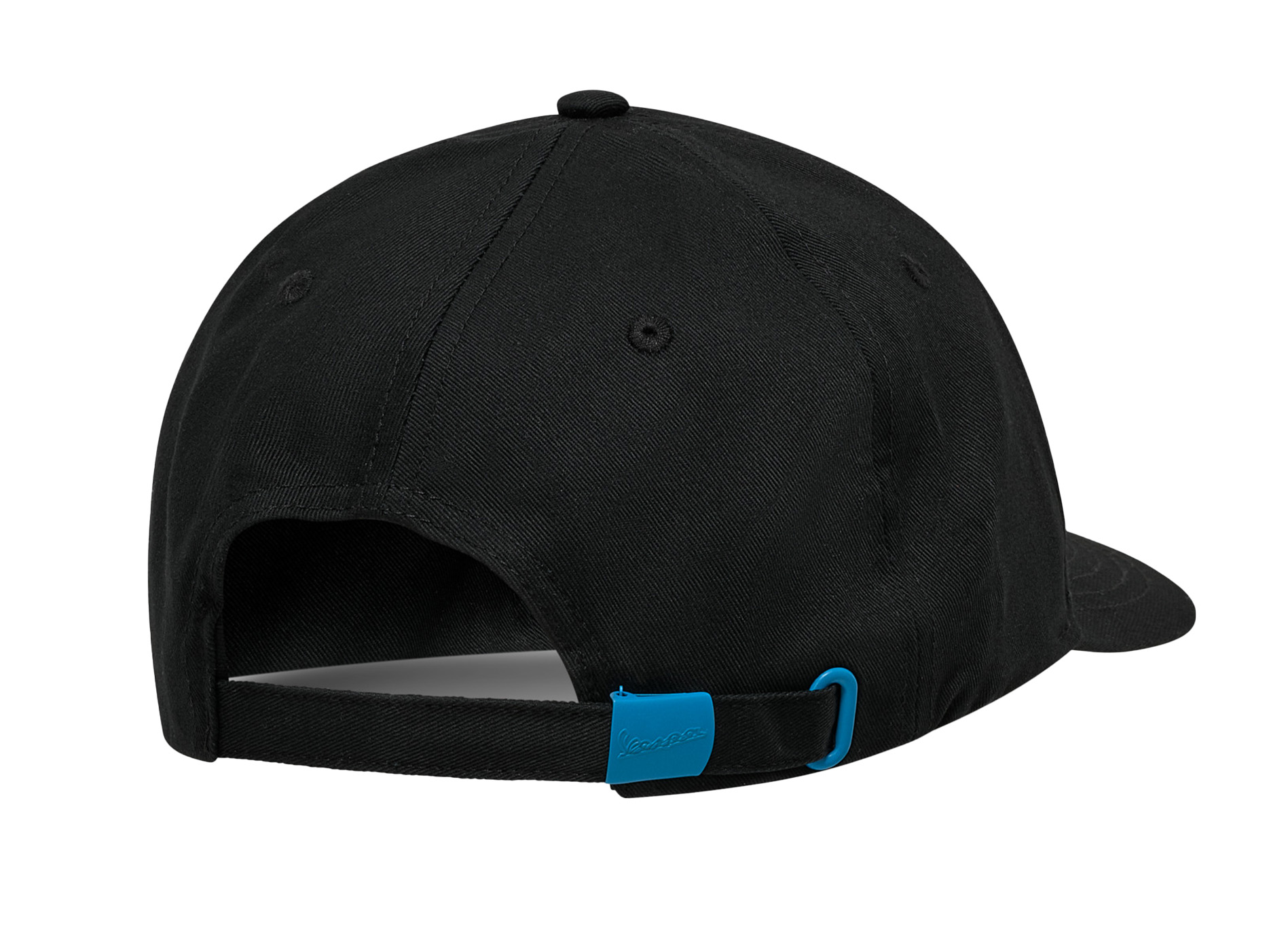Vespa-basecap, zwart, DEC-collectie