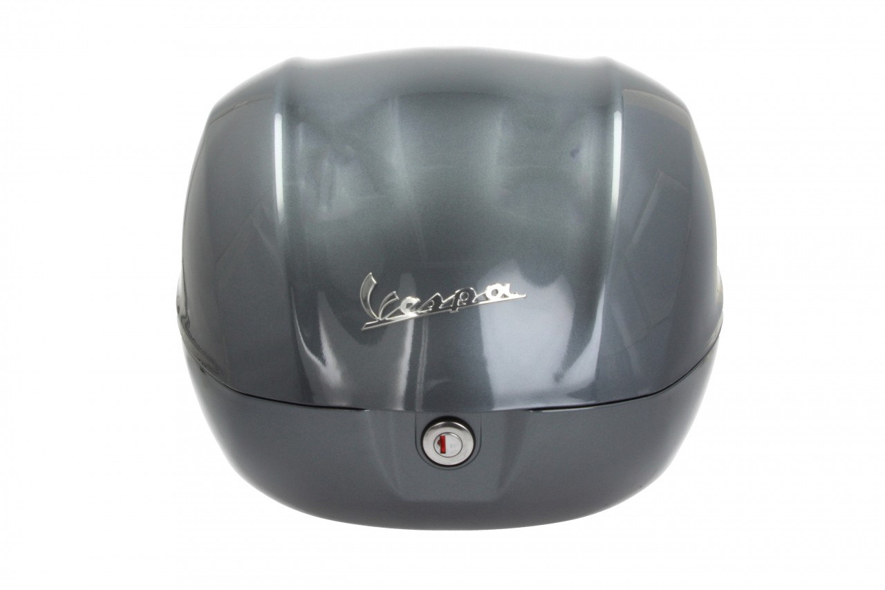 Vespa-topkoffer 32 l glanzend grijs G03 zonder rugleuning