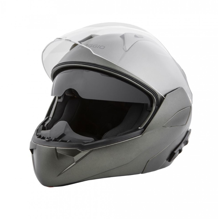 Piaggio Modulaire Helm groen