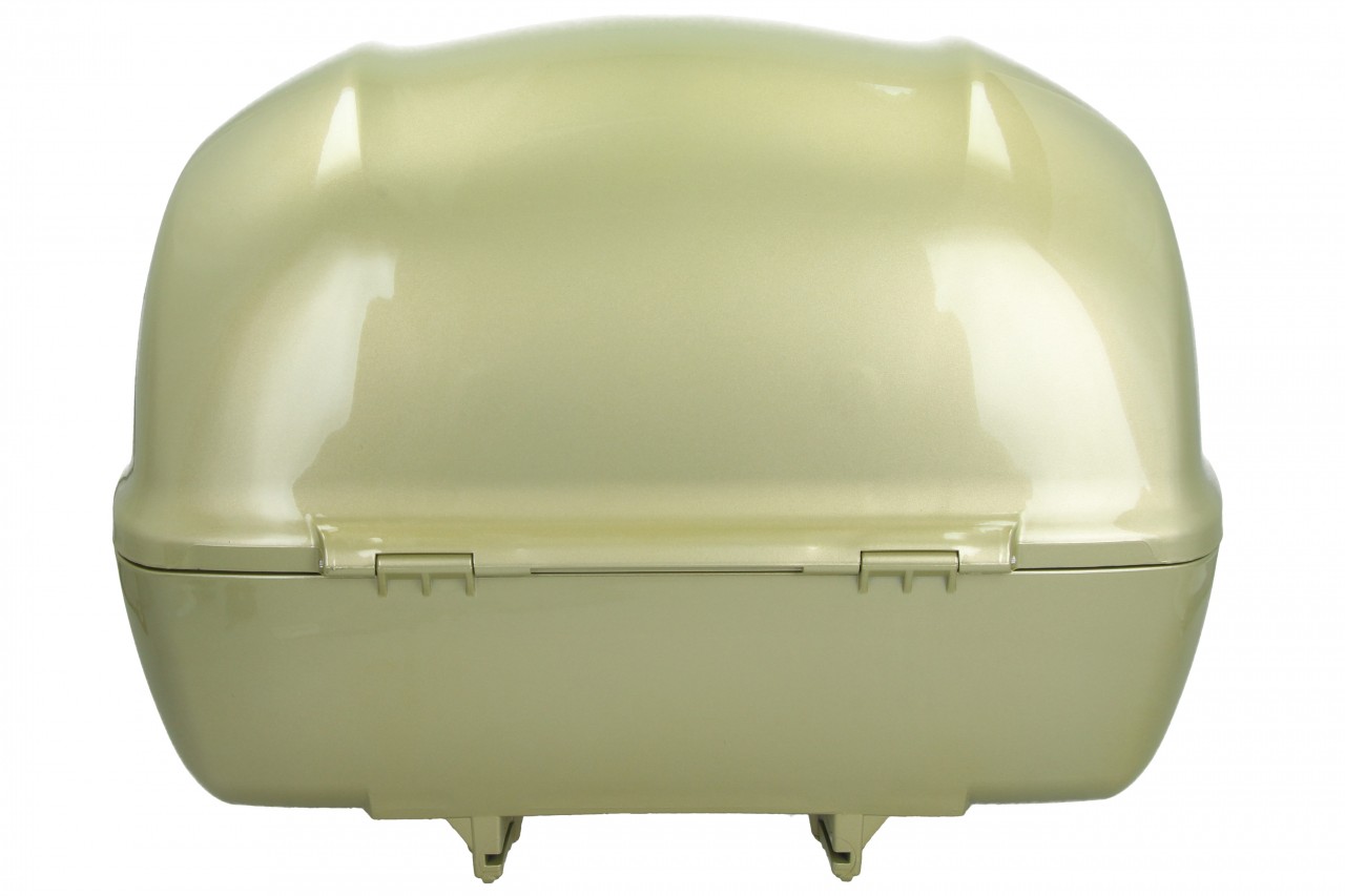 Originele topkoffer 32 l. voor Vespa Primavera / GTS 75 jaar geel