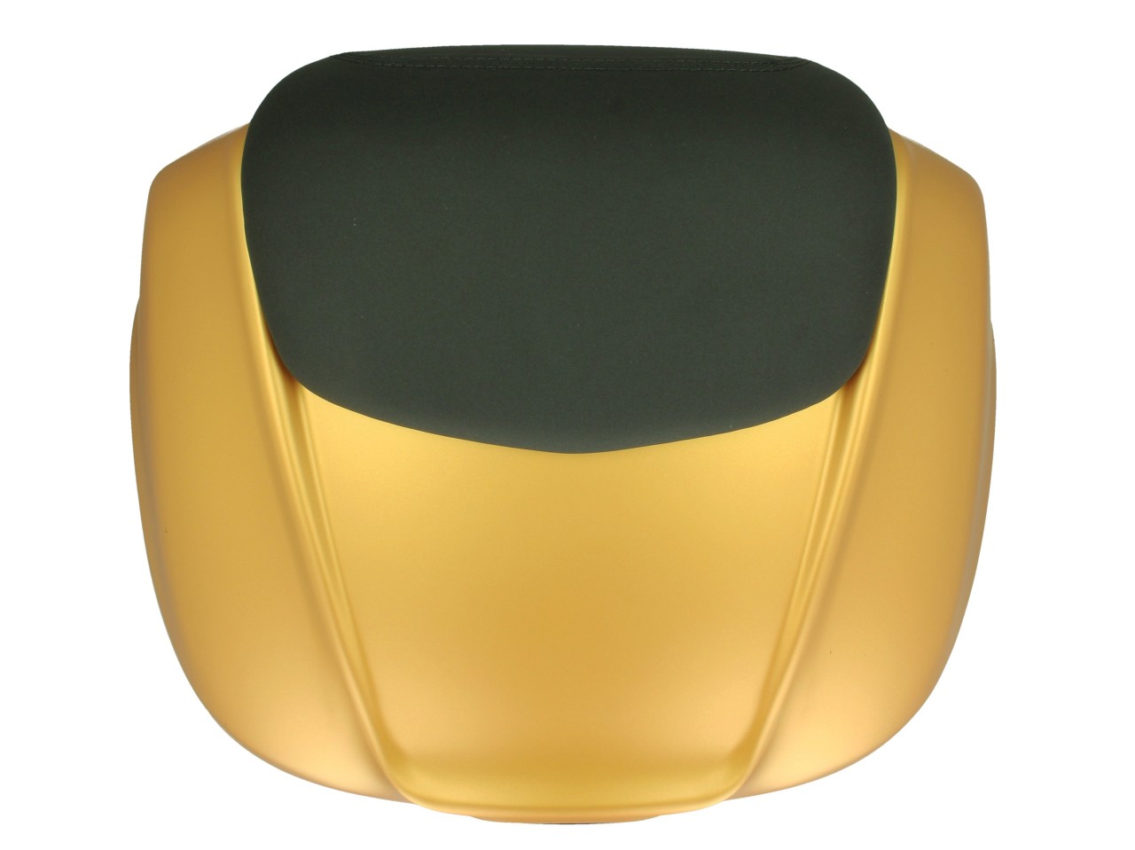 Topkoffer 37 l met rugleuning voor Piaggio Medley Sport 125/200 (24-25) - mat geel metallic L10