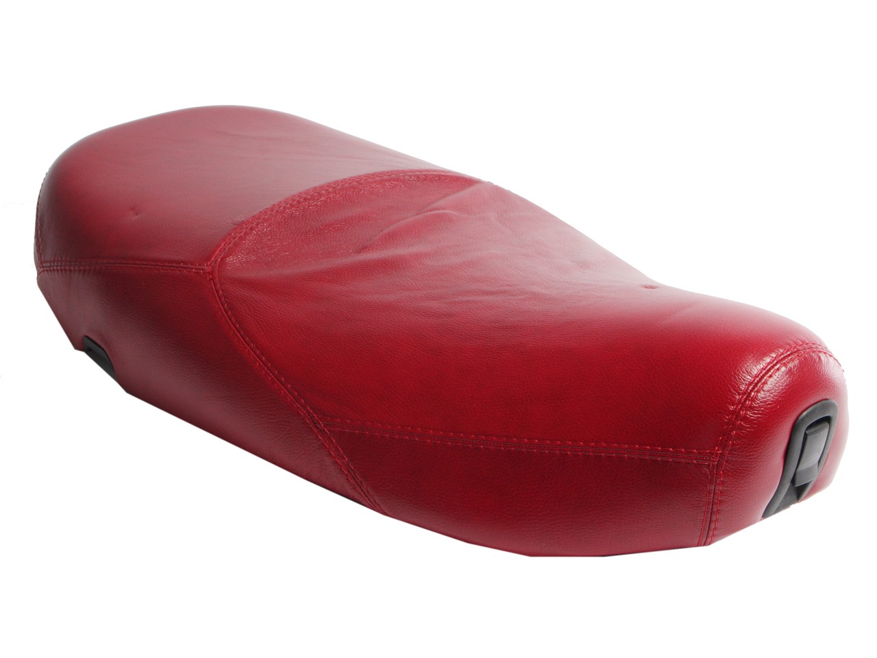 Vespa zetel echt leder rood voor LX 50-150cc Touring, ET2/ET4 /LX/LXV/S 50-150cc-