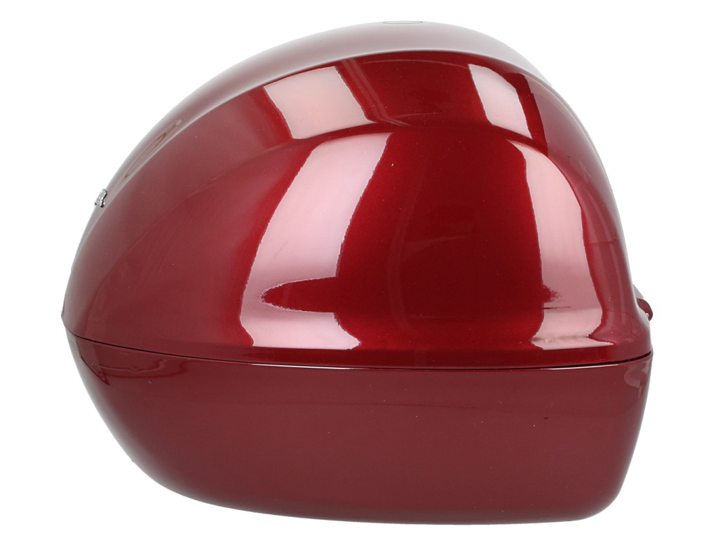 Vespa-topkoffer 32 l, glanzend rood, 880/A, zonder rugleuning