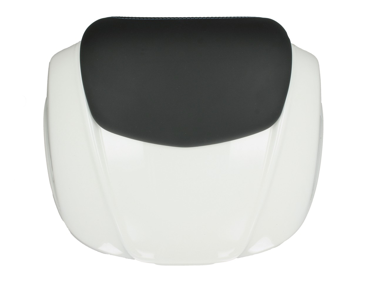Topkoffer 37 l met rugleuning voor Piaggio MP3 HPE Maxi 400 Sport (2024) - montebianco 544